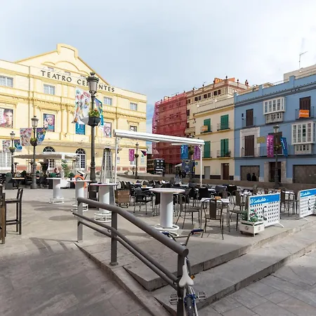 Teatro Plaza Apartments Málaga Buitenkant foto